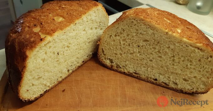 Recept Bramborový chléb pro líných