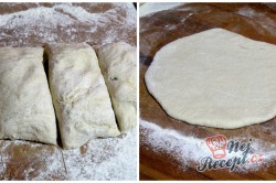 Příprava receptu Domácí pita chléb, krok 1