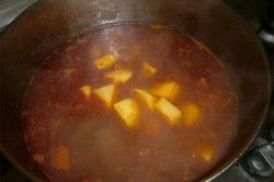 Příprava receptu Gulášová polévka, krok 6