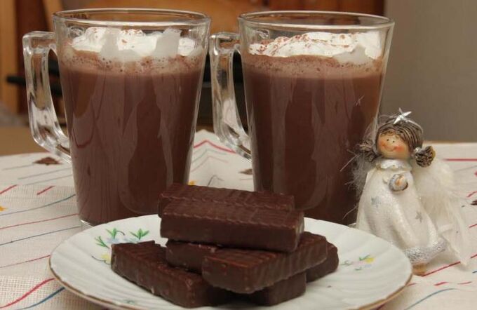 Recept Horký kakaový nápoj