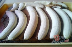 Banánové řezy s pařížskou čokoládou a povidly (fotorecept), krok 8