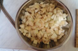 Příprava receptu Rychlý jablečný koláč, krok 3