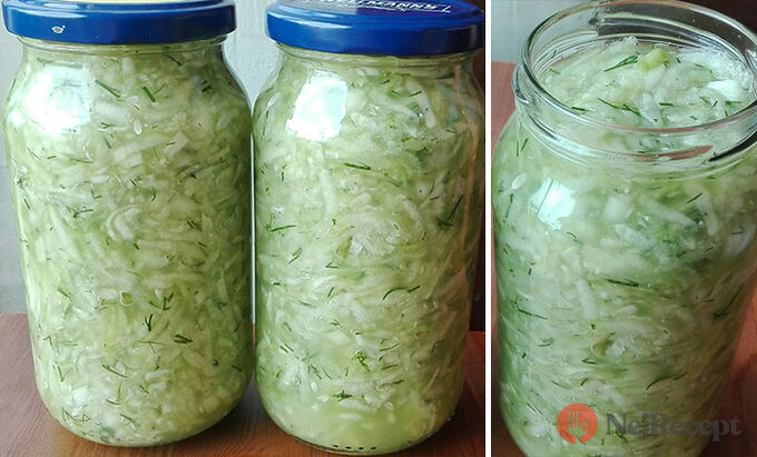 Recept Sterilovaný okurkový salát - připravte si zásoby na zimu