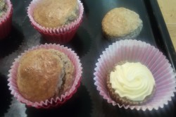 Příprava receptu Muffinky plněné vanilkovým krémem, krok 10