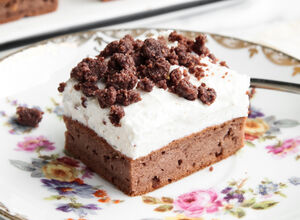Recept Zdravější verze kakaového dezertu s chutným vanilkovým krémem
