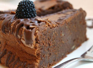Recept Čokolískový dort bez mouky