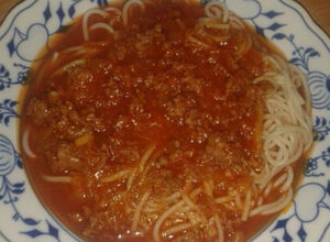 Recept Boloňská omáčka se špagetami
