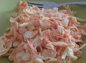 Recept Salát coleslaw