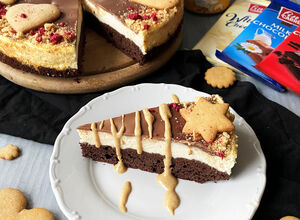 Recept Brownies cheesecake se třemi druhy čokolády
