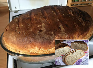 Recept Bramborový chlebíček i pro úplné začátečníky - starodávné těsto bez práce.