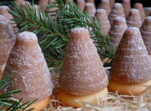 Recept Piškotová nepečená vosí hnízda - nejlepší vánoční cukroví