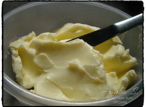 Recept Domácí máslo - nejlepší