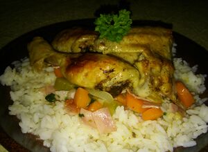 Recept Kuře na zelenině a rozmarýnu
