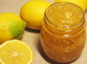 Recept Citronová marmeláda ze tří surovin