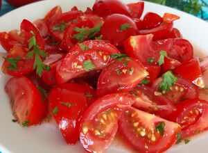 Recept Pikantní korejsky rajčatový salát