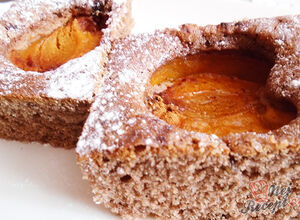 Recept Meruňkový koláč s ořechovým těstem