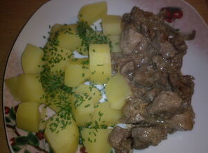 Recept Śvejžužu s vařenými brambory