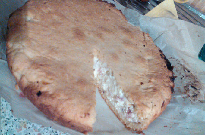 Recept Slaný ricottový koláč