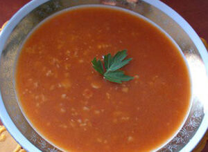 Recept Rajská polévka