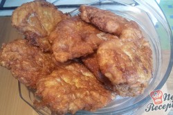 Příprava receptu Smažené kuřecí řízky v parmezánovém kabátku, krok 10