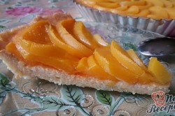 Příprava receptu Nejjednodušší ovocný koláč se želatinou, krok 15