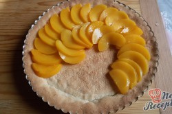 Příprava receptu Nejjednodušší ovocný koláč se želatinou, krok 8