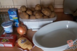 Příprava receptu Křehoučká kuřecí prsa s bramborovou přílohou, krok 8
