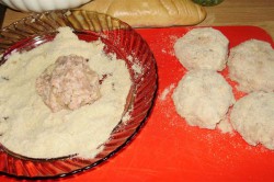 Příprava receptu Karbanátky se sýrem a kaší, krok 4