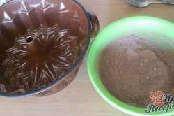 Příprava receptu Kynutá kakaová bábovka - FOTOPOSTUP, krok 7