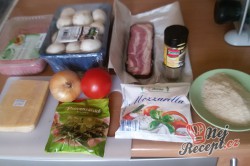 Příprava receptu Zapečené maso se sýrem v anglické slanině, krok 1