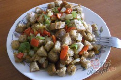 Recept Migas - jídlo chudých Španělů