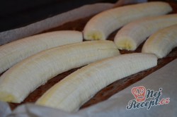 Příprava receptu Banánové řezy s čokoládovými hoblinami, krok 4