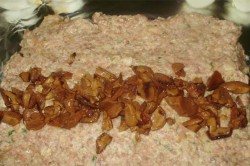 Příprava receptu Roláda z mletého masa s hřiby, krok 4