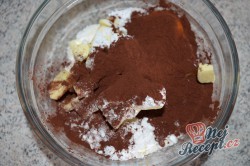 Příprava receptu Křehké kakaové sušenky s kvalitním máslovým krémem, krok 1