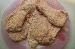 Příprava receptu Obalovaná kuřecí prsa s hořčicí, krok 5