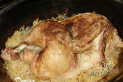 Příprava receptu Kyselé zelí s pečeným kuřetem, krok 3