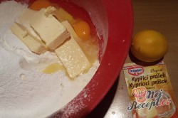 Příprava receptu Linecké vánoční cukroví - FOTOPOSTUP, krok 2