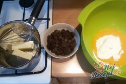 Příprava receptu Čokoládová bábovka s vlašskými ořechy - FOTOPOSTUP, krok 2