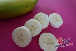 Příprava receptu Banány v tvarohovo čokoládové náplni - FOTOPOSTUP, krok 10