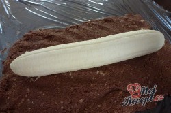 Příprava receptu Banány v tvarohovo čokoládové náplni - FOTOPOSTUP, krok 7