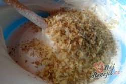 Příprava receptu Ořechově-višňové řezy - FOTOPOSTUP, krok 6