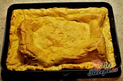 Příprava receptu Famózní koláč velehory s vanilkovým pudinkem, krok 6