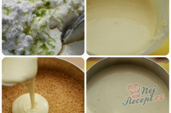 Příprava receptu Cheesecake {pečeně nepečený} s jahodami, krok 2