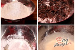 Příprava receptu Čokoládové muffiny, krok 1