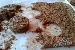 Příprava receptu Sacher mini dortíky - FOTOPOSTUP, krok 7