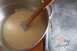 Příprava receptu Kokosový koláček přelitý smetanou, krok 2