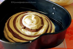 Příprava receptu Famózní ZEBRA dort, krok 12