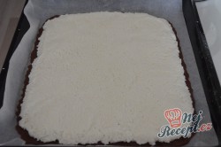 Příprava receptu Vynikající kokosové řezy s čokoládou, krok 5