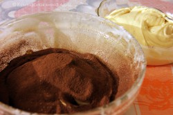Příprava receptu Famózní ZEBRA dort, krok 7