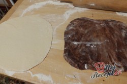 Příprava receptu Dvoubarevné výborné croissanty, krok 3